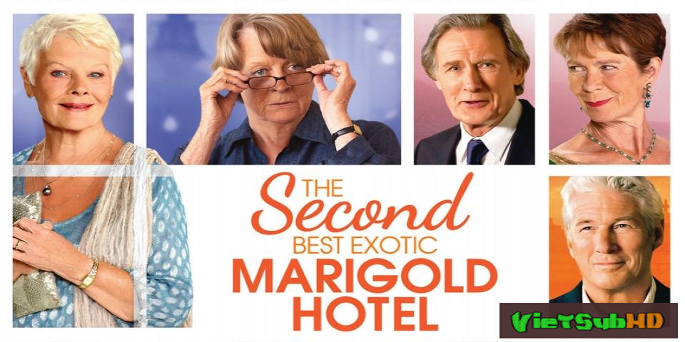 Phim Khách Sạn Hoa Cúc Vàng Nhiệt Đới VietSub HD | The Second Best Exotic Marigold Hotel 2015