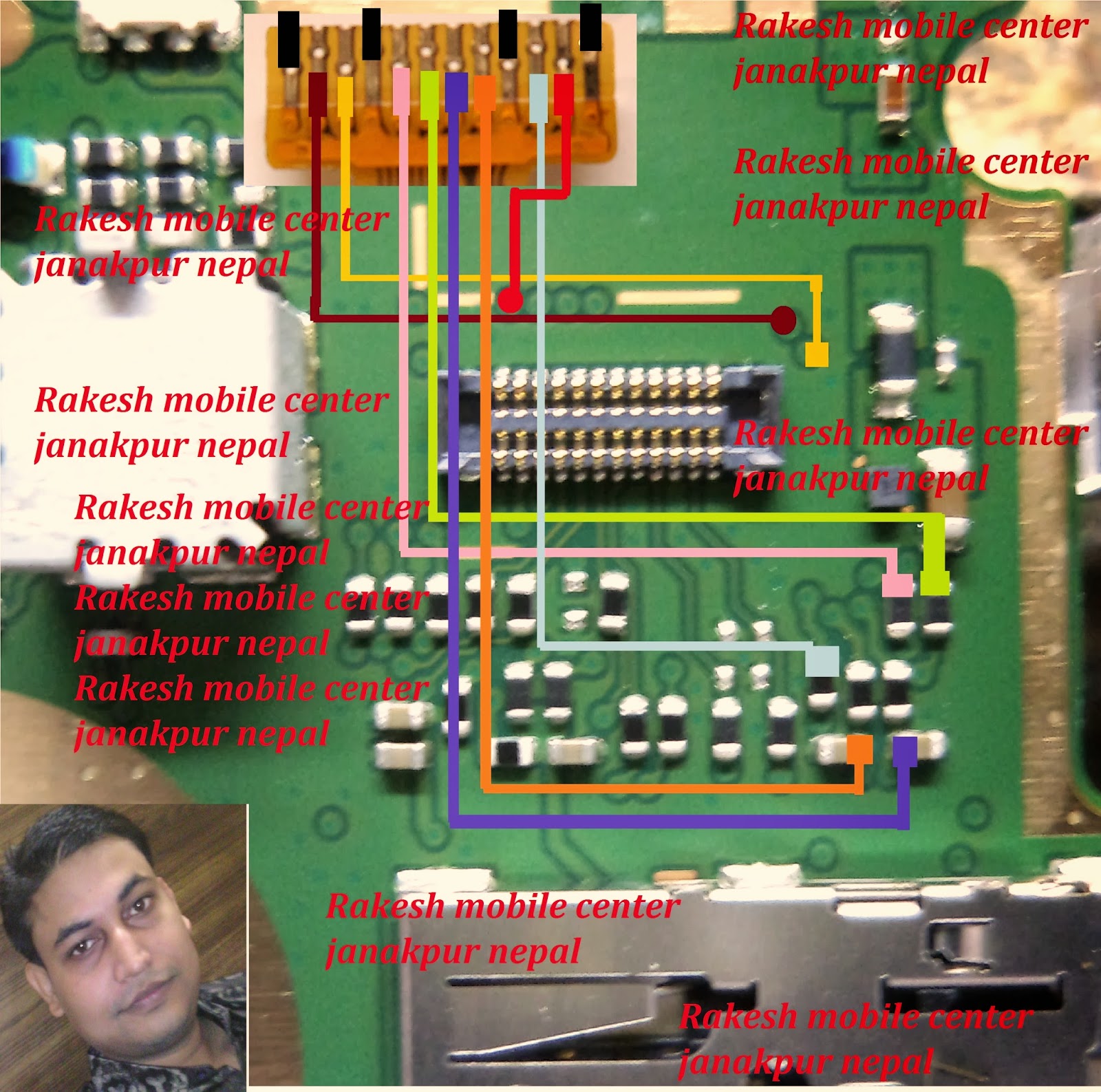 Nokia 108 (RM944) display dan light lcd solution M3 Celluler