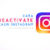 Cara Deactivate Akaun Instagram