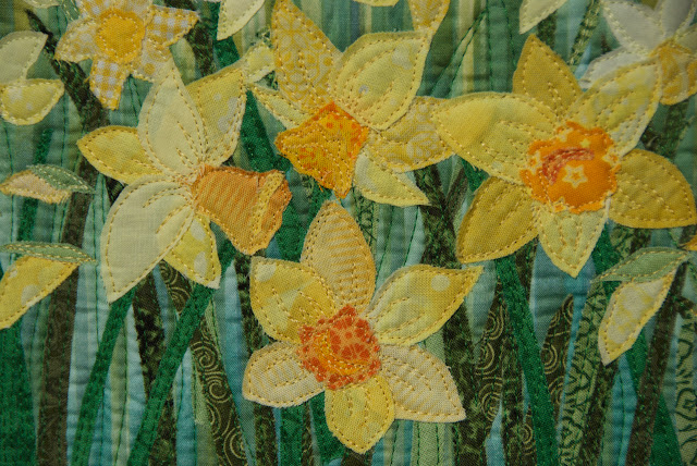 daffodils quilt