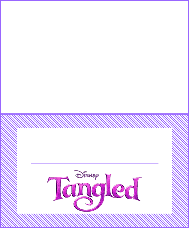 Mini Kit de Enredados para Imprimir Gratis. Para hacer invitaciones, tarjetas, marcos de fotos o etiquetas, para imprimir gratis de Enredados.