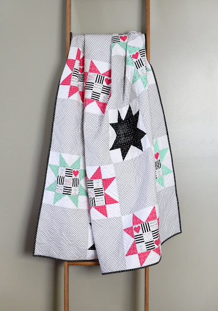 Shine Bright Star Quilt by Andy of A Bright Corner
