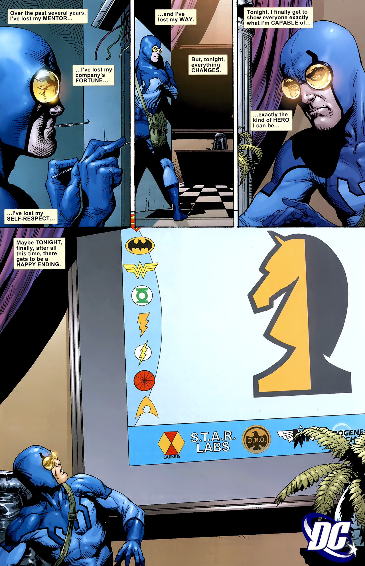 Read online DC Universe: Legacies comic -  Issue #10 - 31