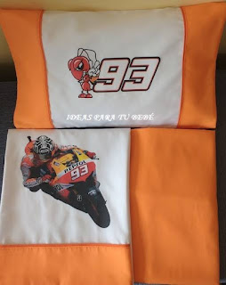 Sabanas de cuna Marc Marquez