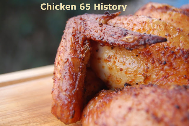 Chicken 65 History 