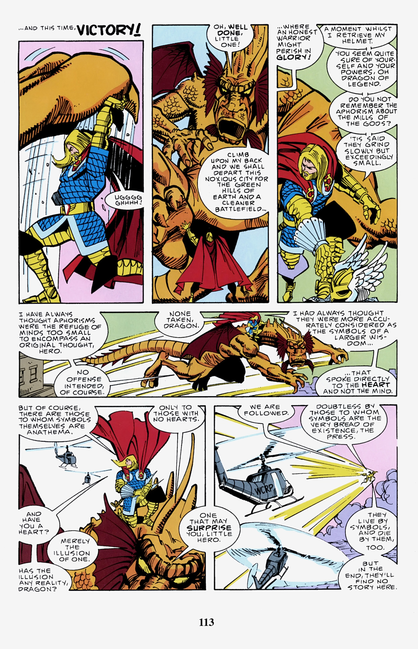 Read online Thor Visionaries: Walter Simonson comic -  Issue # TPB 5 - 115