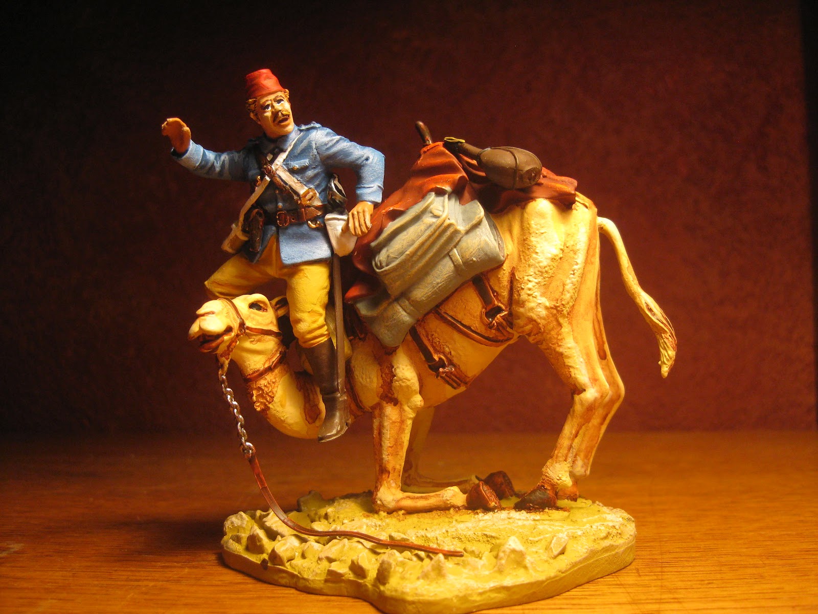 Soldat de plomb Guy Jouglet Méhariste camel corps Armées coloniales - lot 12