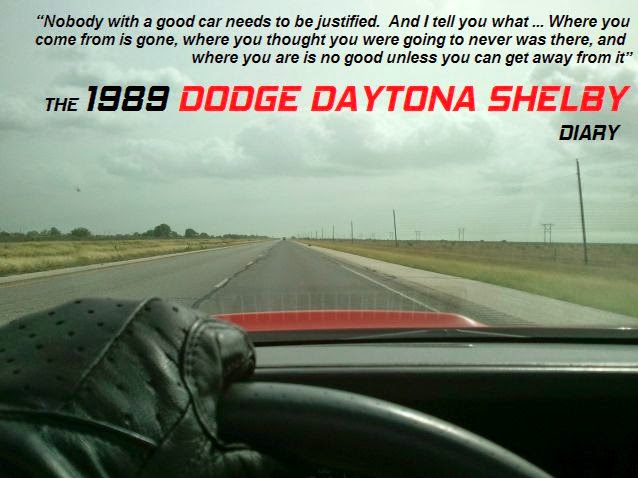 The 1989 Dodge Daytona Shelby Diary