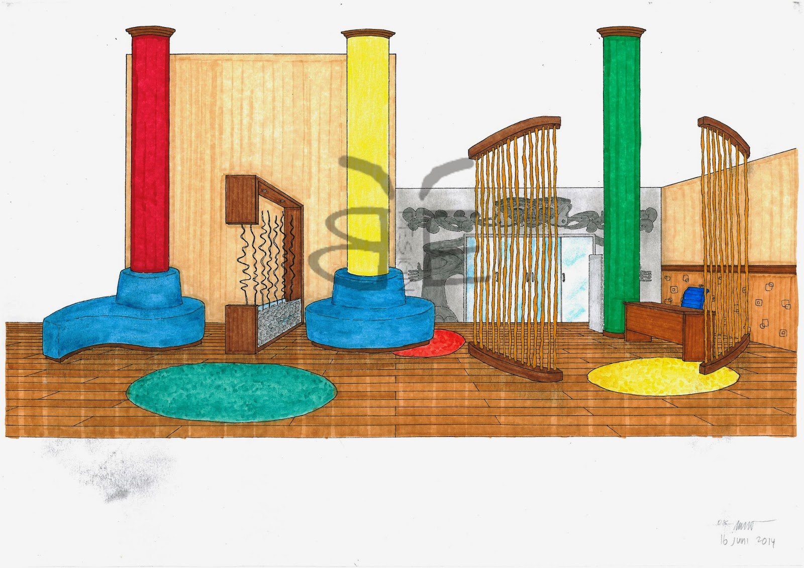 Portofolio: Desain Interior 5 (Perpustakaan Universitas Indonesia)