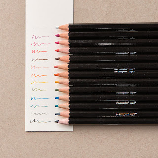 Stampin' Up! UK Mitosu Crafts Watercolor Pencils Order Stampinup Online Shop