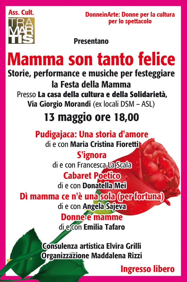 Angela Sajeva attrice, narratrice e formatrice