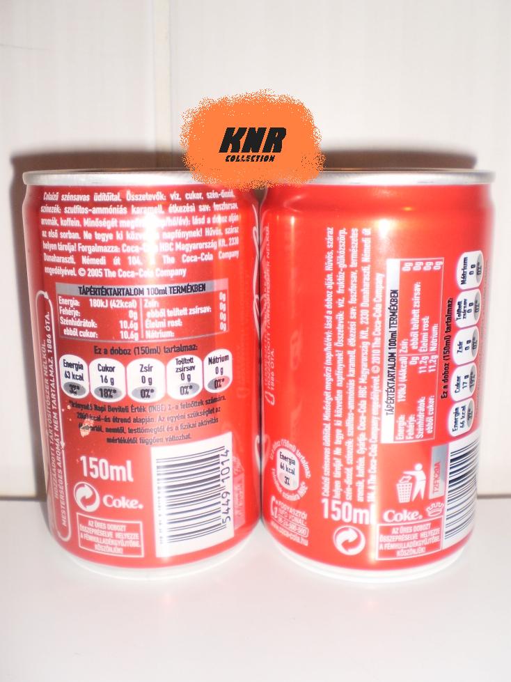 ENERGY DRINK tests by KNR 14.Coca Cola 150ml (new design)