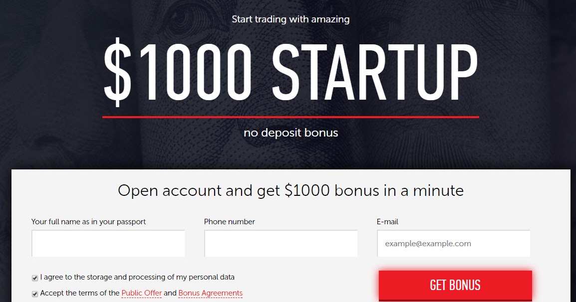 Best forex bonus