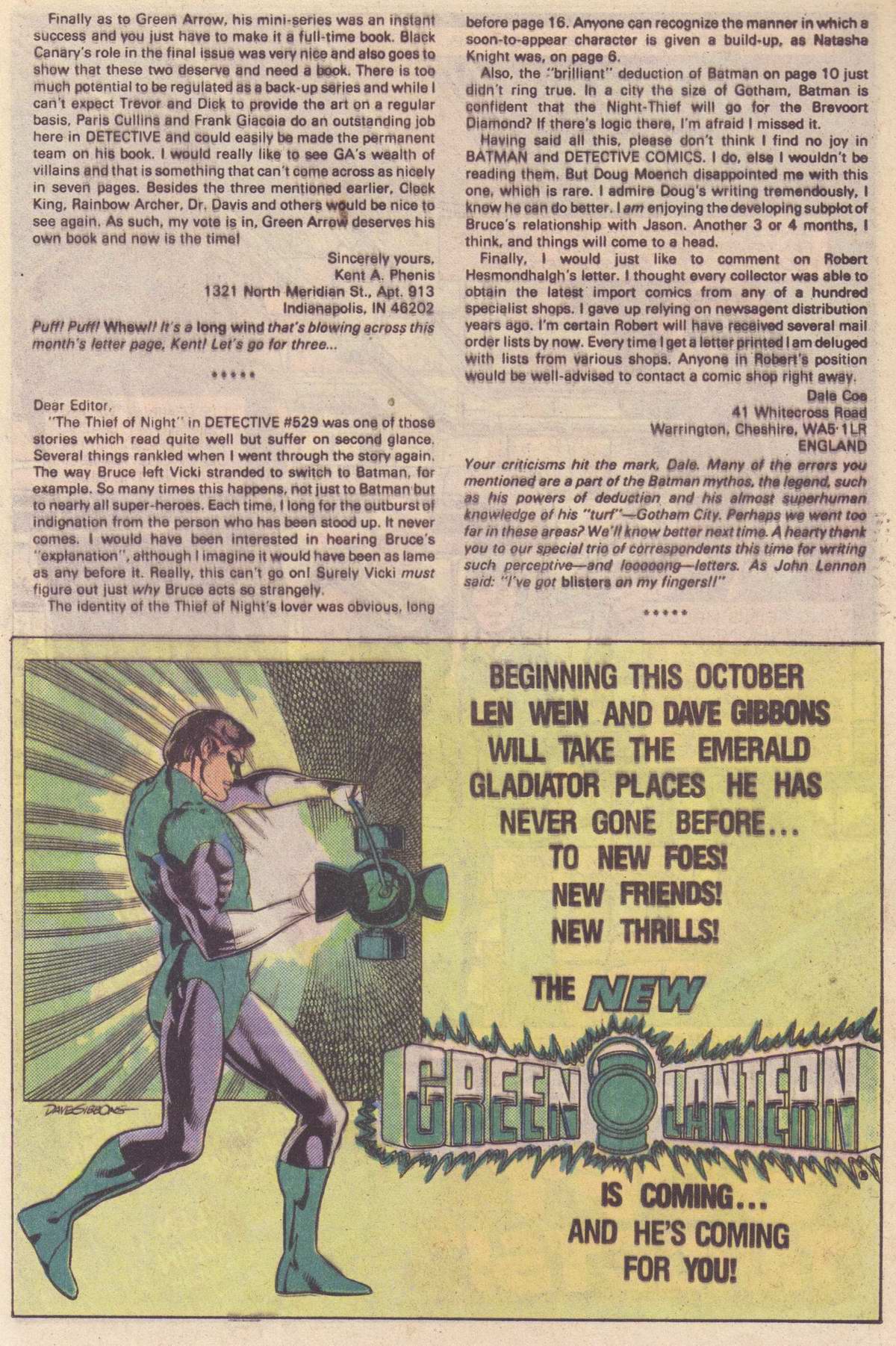 Read online Detective Comics (1937) comic -  Issue #532 - 19