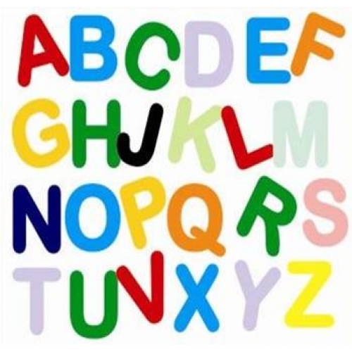 Moldes De Letras Para Imprimir Coloridos Alfabetos Lindos