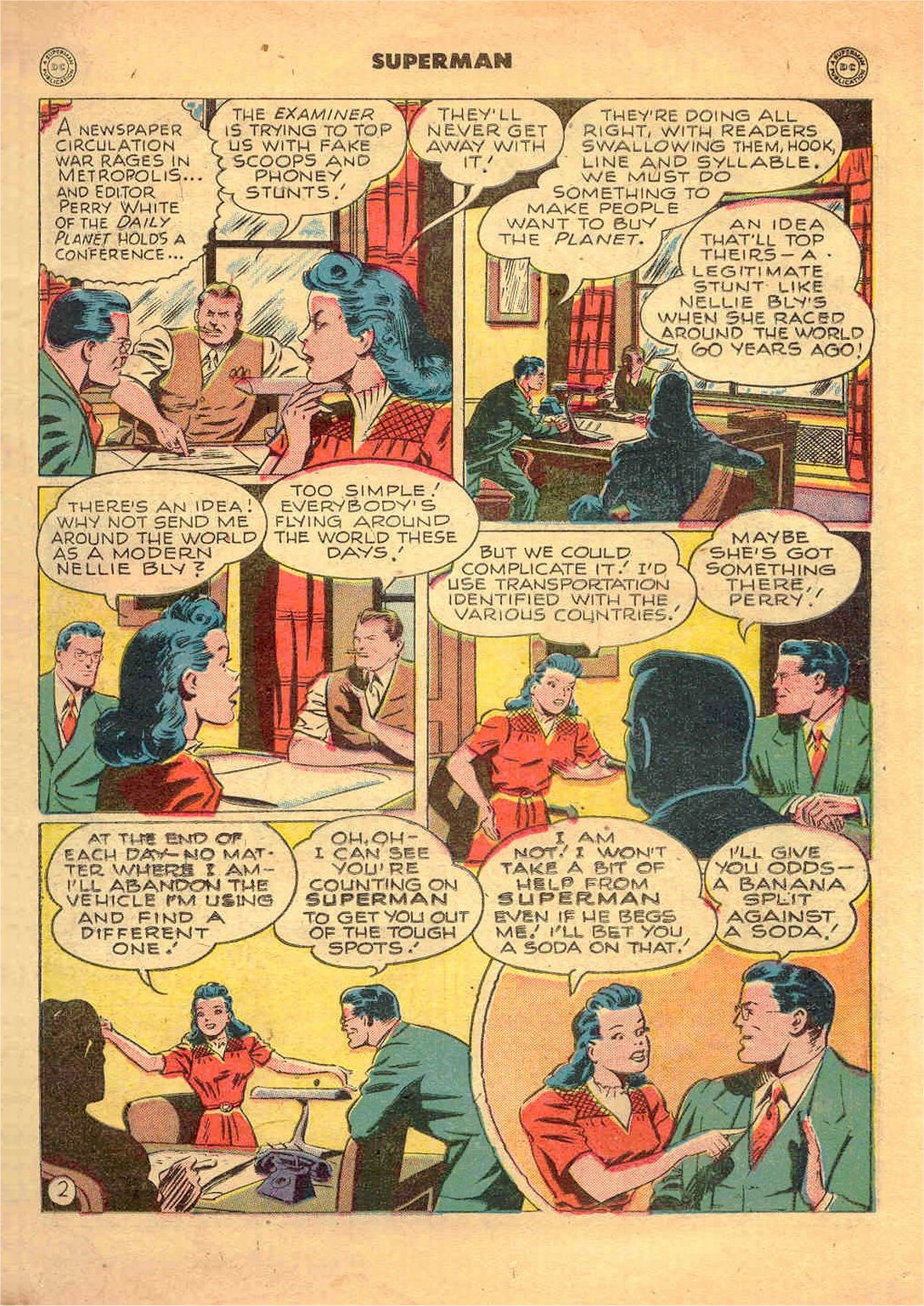Read online Superman (1939) comic -  Issue #49 - 34