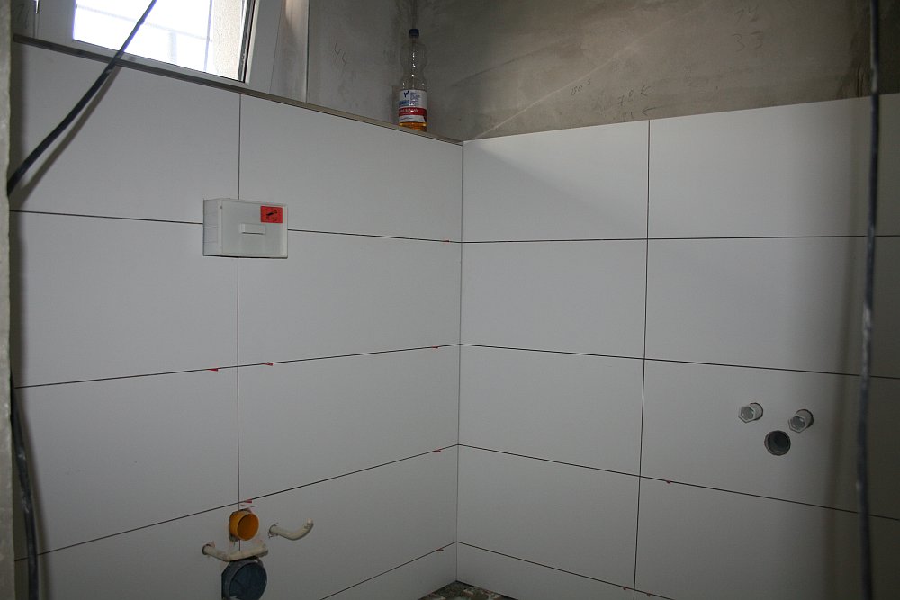 Mein Baublog: Fliesenverlegearbeiten (1)