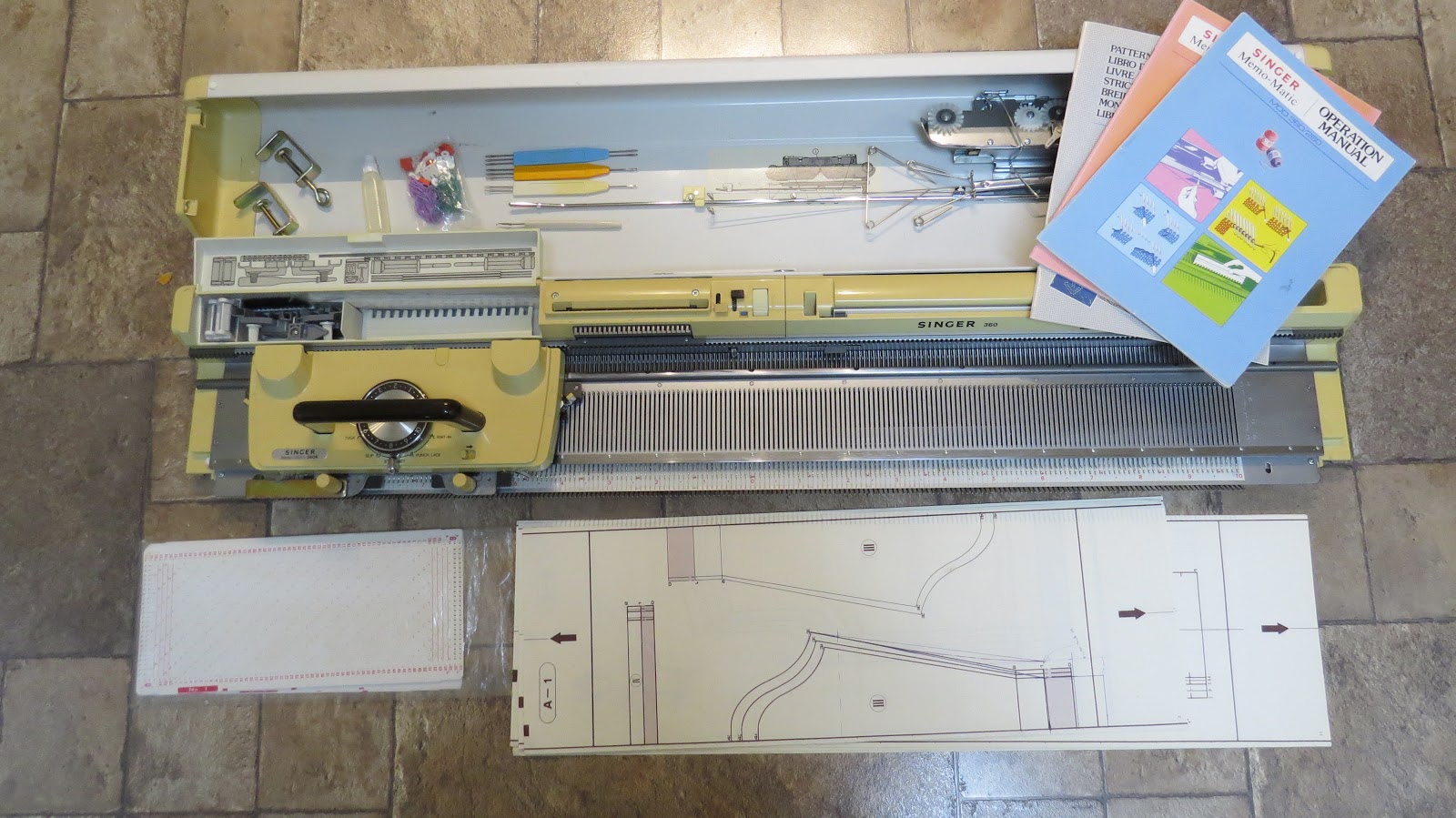 Singer 360 knitting machine manual