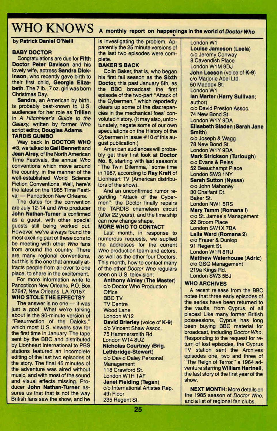 Doctor Who (1984) issue 12 - Page 27