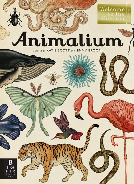 Animalium curated by Katie Scott and Jenny Broom, 112 pp, RL: 2