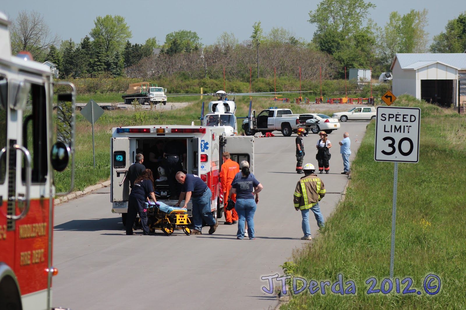 LIFE AND TIMES IN GASPORT, NEW YORK MERCY FLIGHT TO MIDDLEPORT