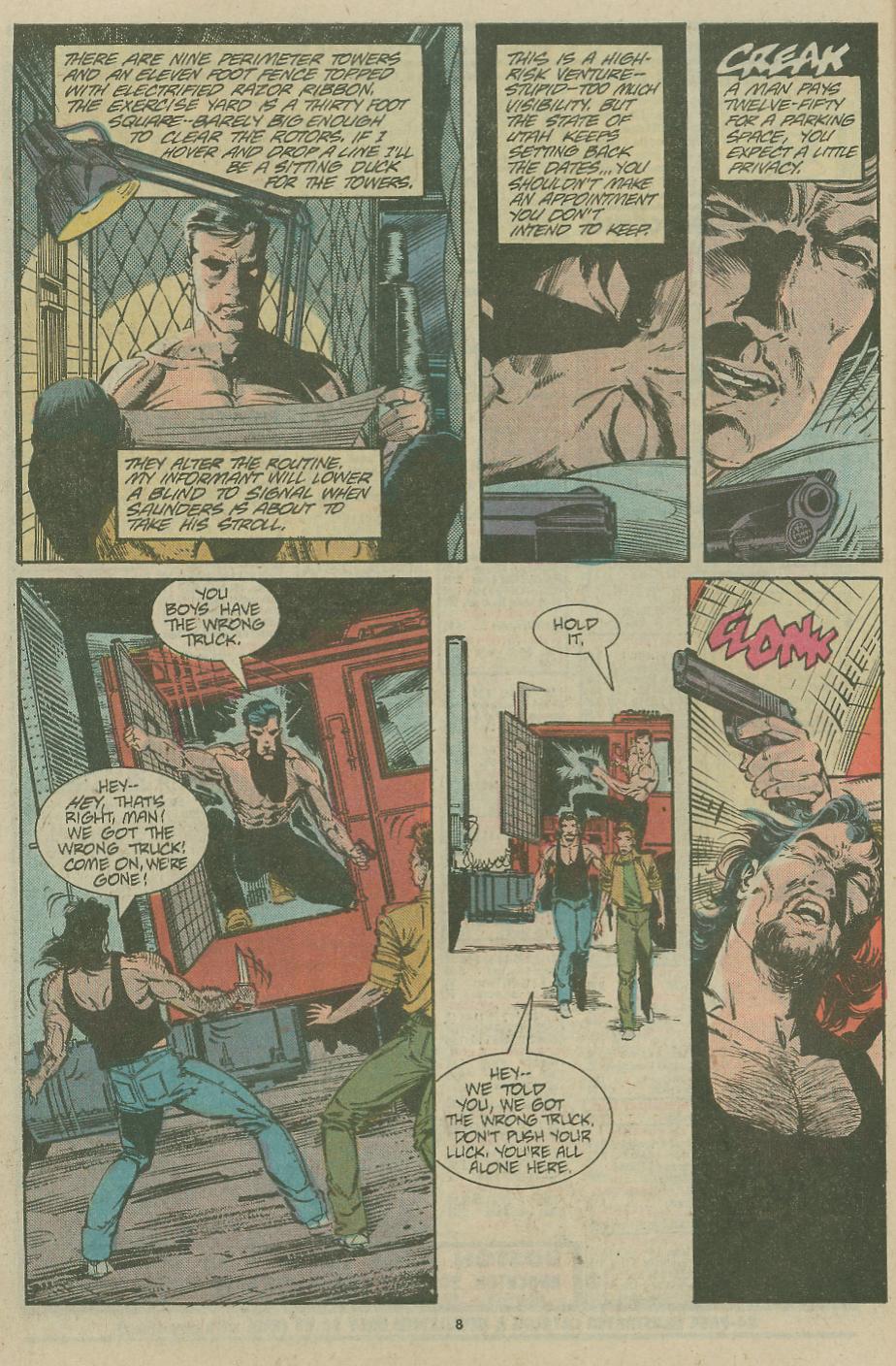 Read online The Punisher (1987) comic -  Issue #12 - Castle Technique - 7