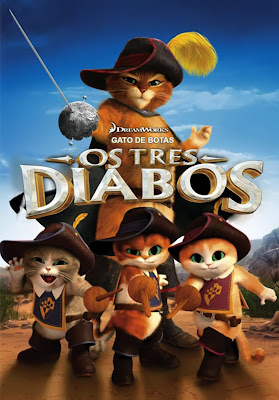 Gato de Botas: Os Três Diabos - BDRip Dual Áudio