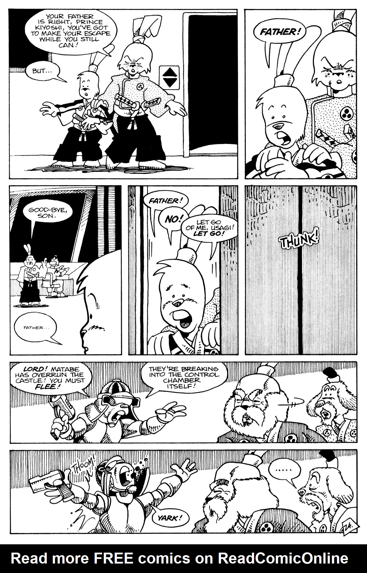 Read online Space Usagi (1992) comic -  Issue #1 - 25