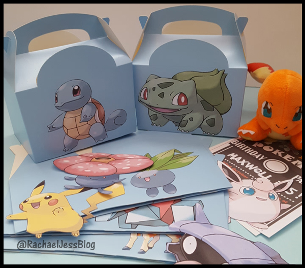 How I made Pokemon Lunch Boxes for a Pokemon Party Lifestyle & DIY