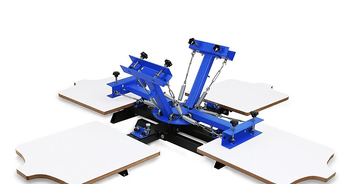 Screen Printing Machine Reviews and Buying Guides Best 4 color 4