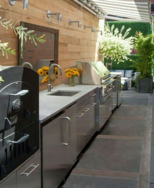 Desain Dapur Basah Diluar Rumah Terbaik