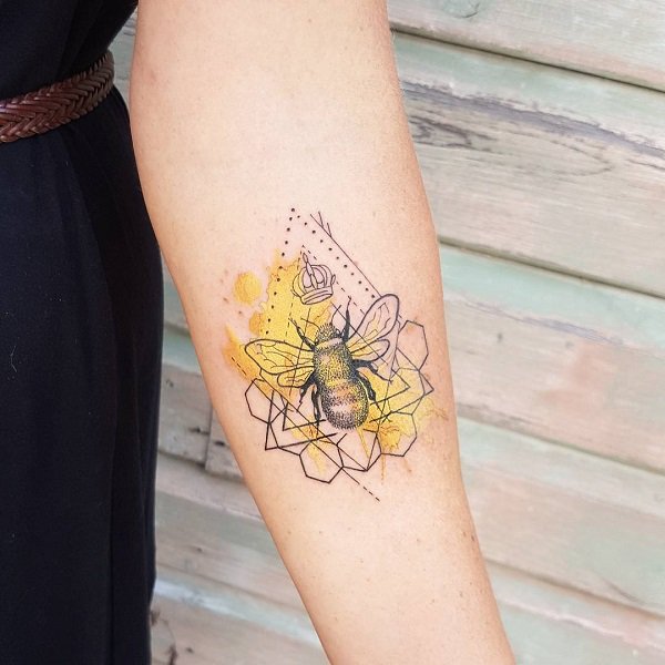 Tatuagem abelha Tatuagem abelha