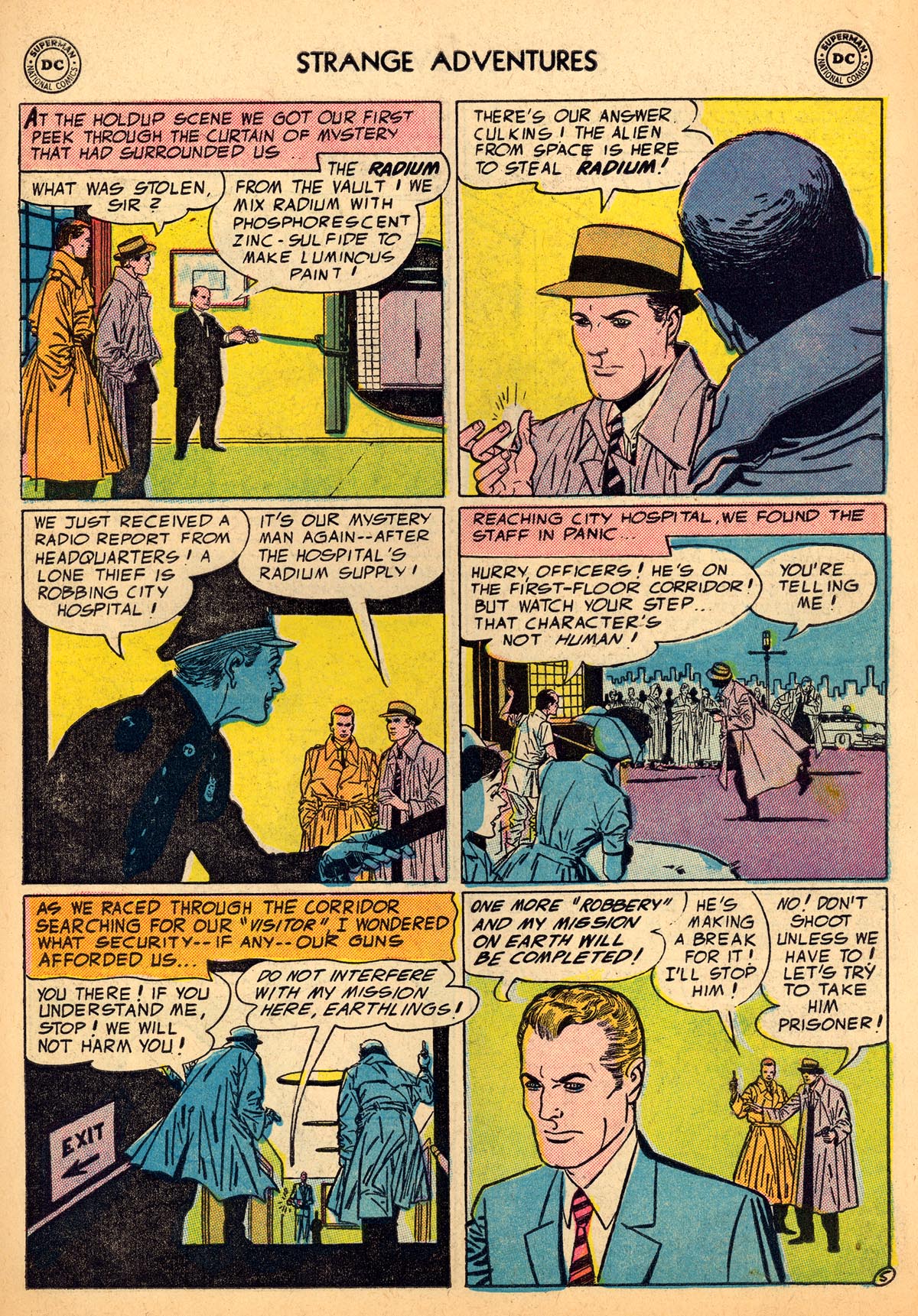 Read online Strange Adventures (1950) comic -  Issue #58 - 7