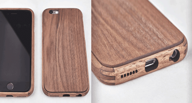 Walnut wood iPhone6 Case