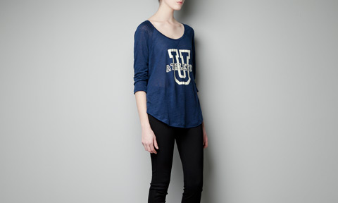 Camisetas originales- cool t-shirts: Camisetas de Zara para Navidad 2012