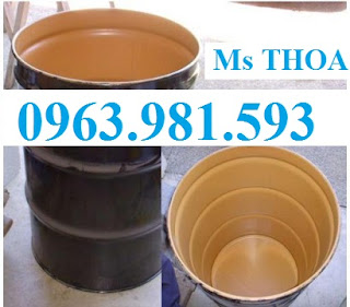 Thùng phuy sắt cũ,thùng phuy sắt nắp mở, thùng phuy cũ, thùng phuy mới, thùng phuy sắt 220l.