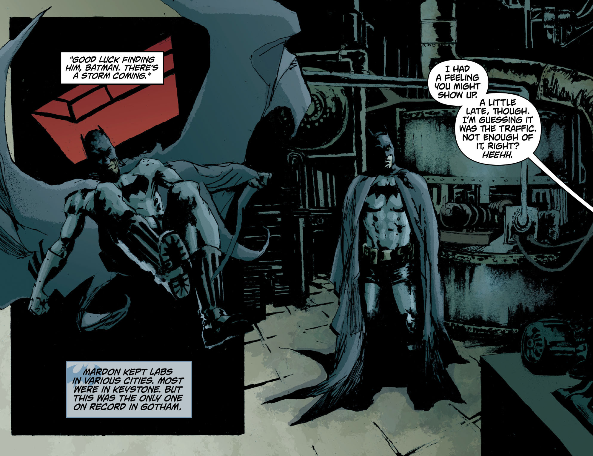 Read online Batman: Arkham City: End Game comic -  Issue #4 - 7