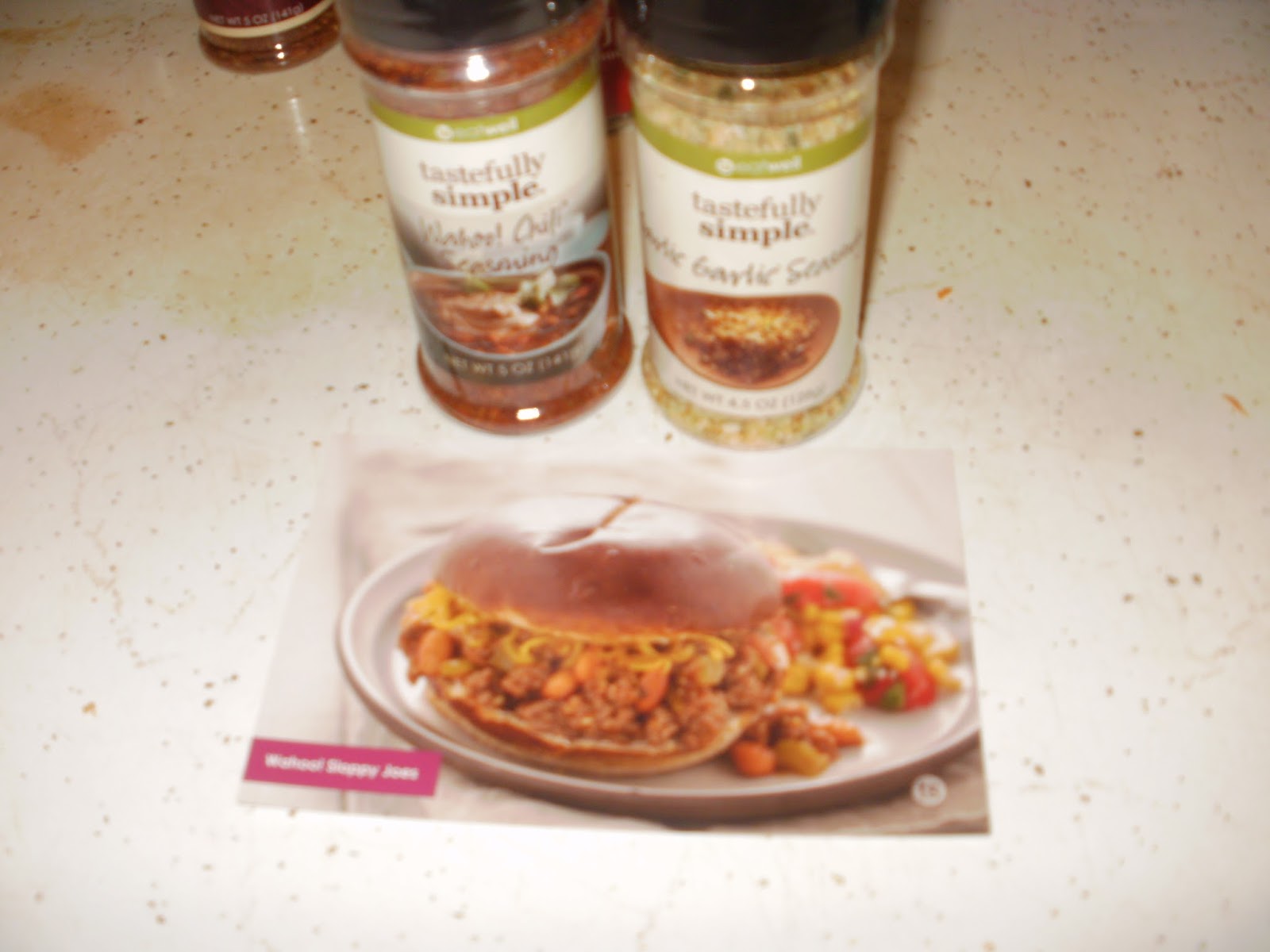 Marcy's Tastefully Simple Recipes Wahoo! Sloppy Joes