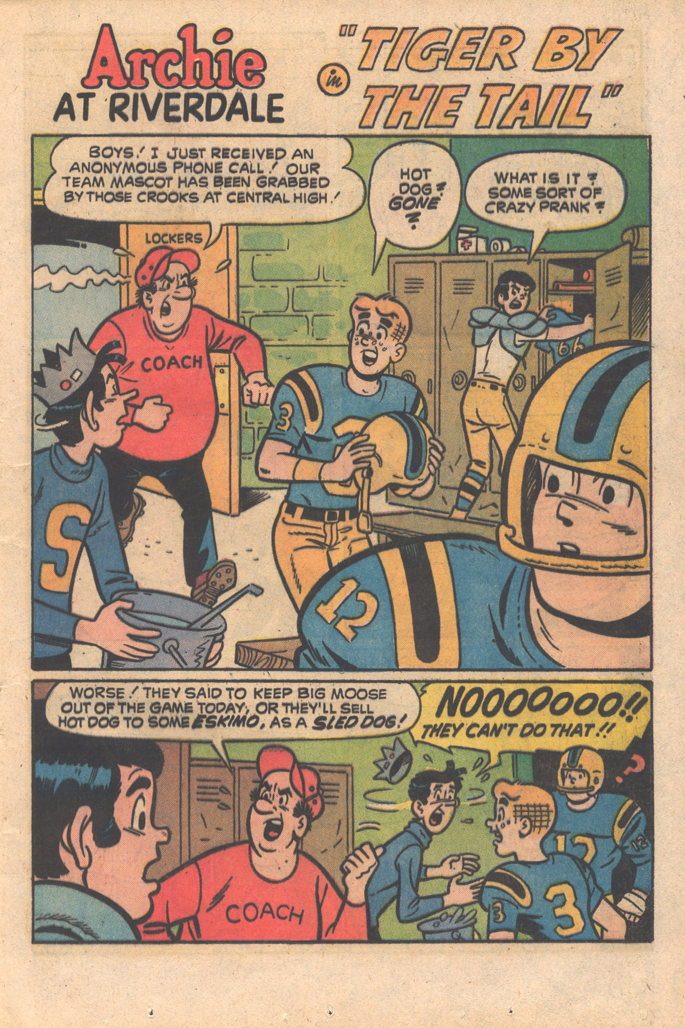 Read online Archie at Riverdale High (1972) comic -  Issue #13 - 13