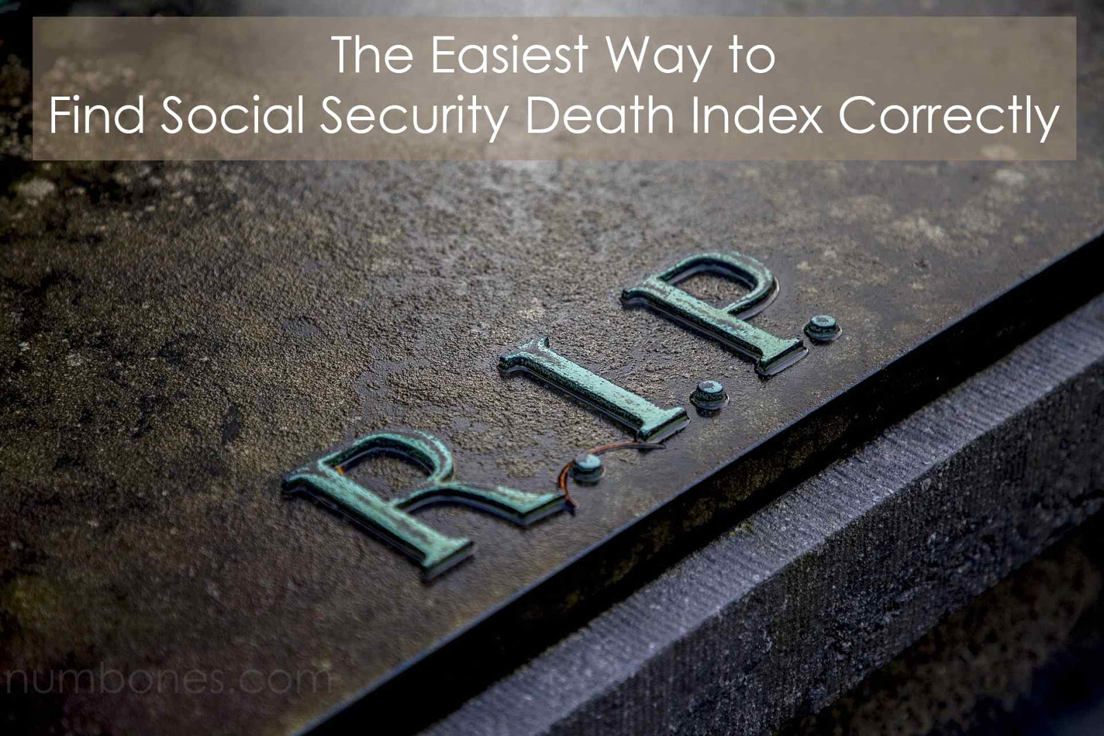 The Easiest Way to Find Social Security Death Index Correctly