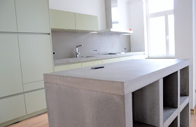 BETON CIRE Oberflächen in BETON LOOK: BETON KÜCHE - BETON CIRE