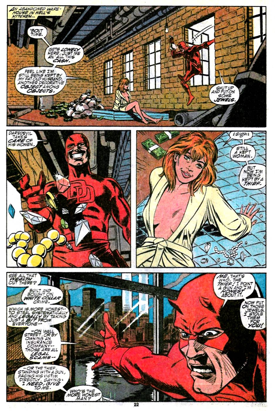 Read online Daredevil (1964) comic -  Issue #286 - 17