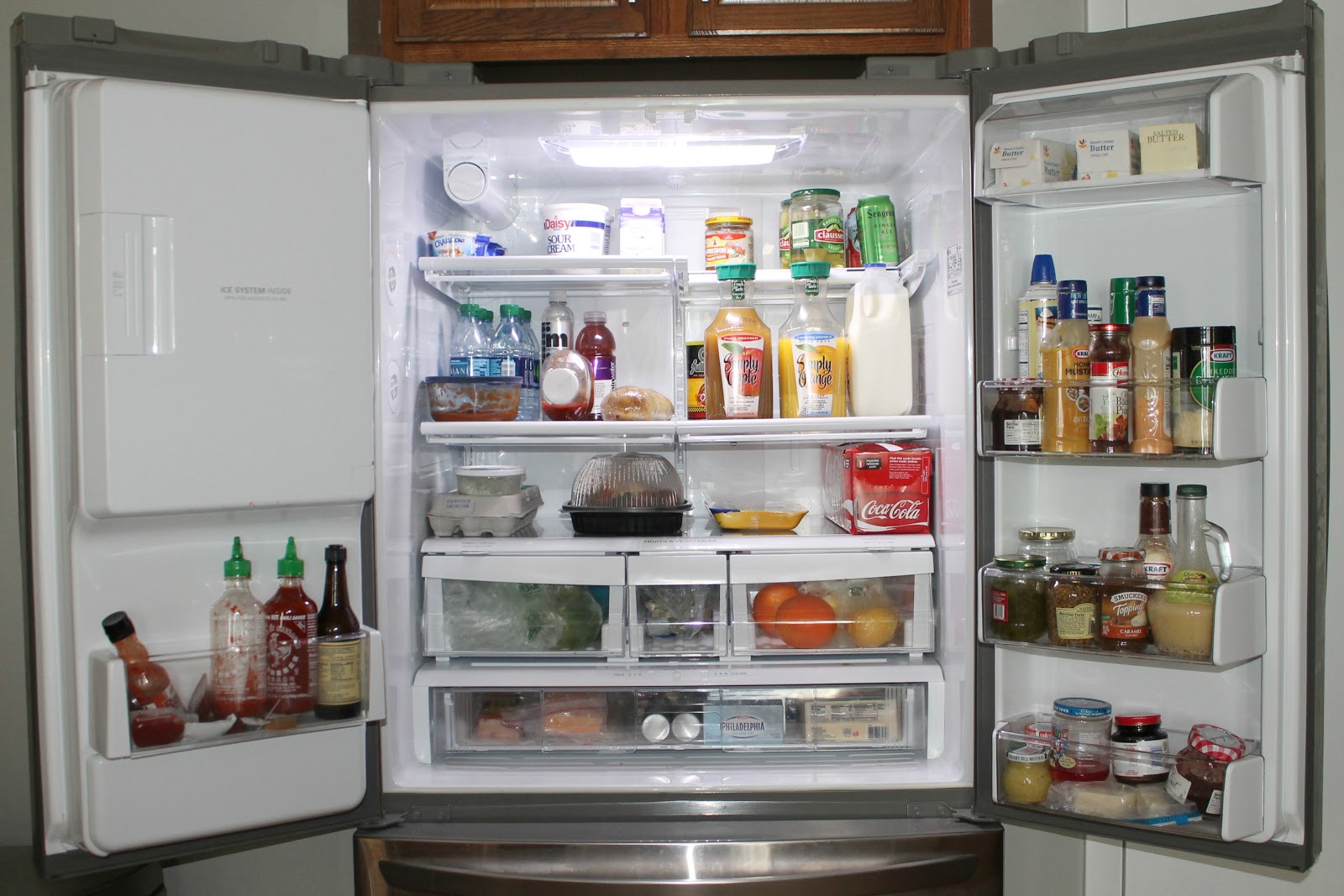 Fridges Open Fridge