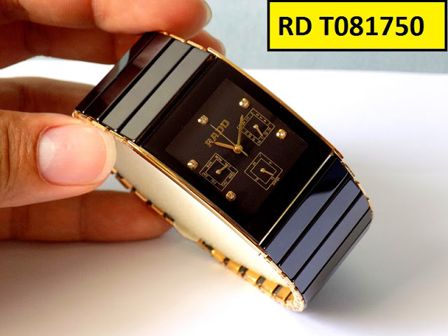 Đồng hồ nam mặt chữ nhật Rado RD T081750 Đồng hồ nam mặt chữ nhật Rado RD T081750