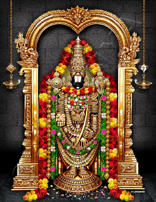Download Free Lord Balaji (God Venkatewara) HD Images for Whatsapp Status.