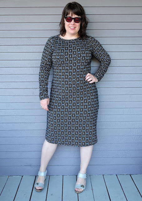 Cookin' & Craftin': Double Knit Concord T-shirt Dress