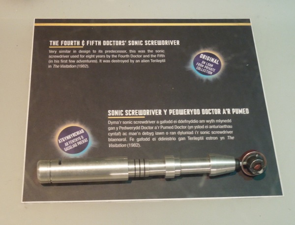 Fourth Fifth Doctor Who Sonic Screwdriver prop