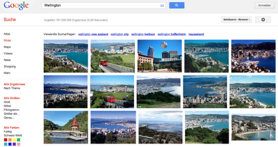 Google Bilder - die Bildersuche zur Urlaubsplanung nutzen