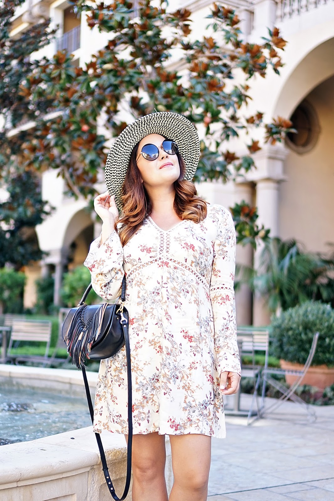 WAYF Floral Dress â HistoryinHighHeels