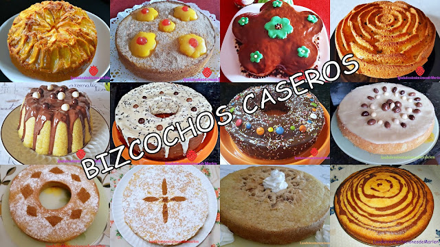12 Ricos Bizcochos Caseros
